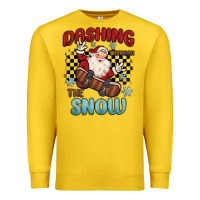 Lemon dashing through the snow Premium Sweatshirt - MaliasSmallBusiness