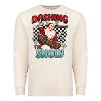 Sandshell dashing through the snow Premium Sweatshirt - MaliasSmallBusiness