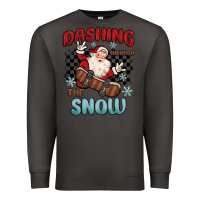 Smoke dashing through the snow Premium Sweatshirt - MaliasSmallBusiness