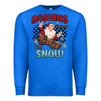 True Royal dashing through the snow Premium Sweatshirt - MaliasSmallBusiness
