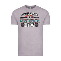 Vintage Zinc summer night & dirt track lights Vintage Tee - CowhideDigitalArt