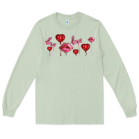 Matcha love and  love balloons Long Sleeve Tee - AdoDesignShop