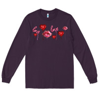 Plum love and  love balloons Long Sleeve Tee - AdoDesignShop