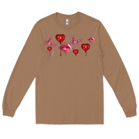 Love And  Love Balloons Long Sleeve Tee | Teevron