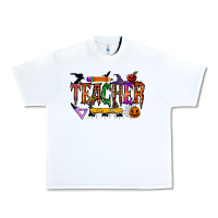 White teacher halloween Urban Heavy Tee - RacoonDesign