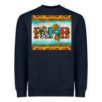 Navy faith cross and sunflower tumbler Heavyweight Sweatshirt - HRA Design Shop