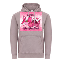 Vintage Zinc in october we wear pink pumpkin Vintage Hoodie - RanaPortraitStore
