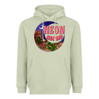 Matcha neon moon Heavyweight Hoodie - NancyCooperArtShop