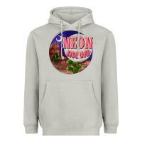 Moon Dust neon moon Heavyweight Hoodie - NancyCooperArtShop