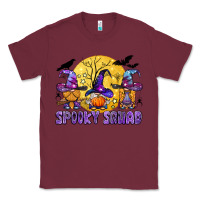 Burgundy spooky squad Classic Tee - BundleAndBundleShop