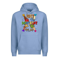 Colony Blue just different not less Premium Hoodie - Artiststas