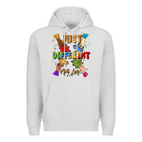 Dove Grey just different not less Premium Hoodie - Artiststas