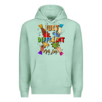 Seafoam just different not less Premium Hoodie - Artiststas