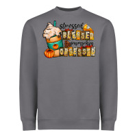 Storm stressed blessed pumpkin obsessed Heavyweight Sweatshirt - CowhideDigitalArt