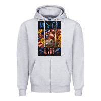 Heather Grey Western Let's Get Lit Cow Zipper Hoodie - LillyAllenDesigns