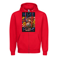 Red Western Let's Get Lit Cow Zipper Hoodie - LillyAllenDesigns