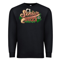 Black senior 2023 soccer Premium Sweatshirt - NancyCooperArtShop
