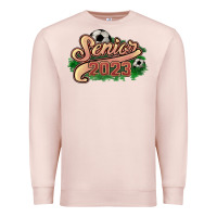 Pale Pink senior 2023 soccer Premium Sweatshirt - NancyCooperArtShop