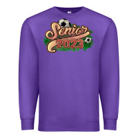 Purple senior 2023 soccer Premium Sweatshirt - NancyCooperArtShop