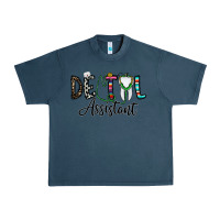 Midnight Navy dentalassistant Urban Heavy Tee - CowhideDigitalArt