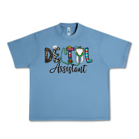 Pebble Blue dentalassistant Urban Heavy Tee - CowhideDigitalArt