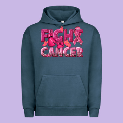 Fight Cancer Urban Hoodie Designed By Nancycooperartshop