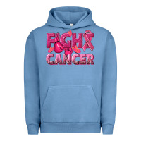 Pigment Pebble Blue fight cancer Urban Hoodie - NancyCooperArtShop