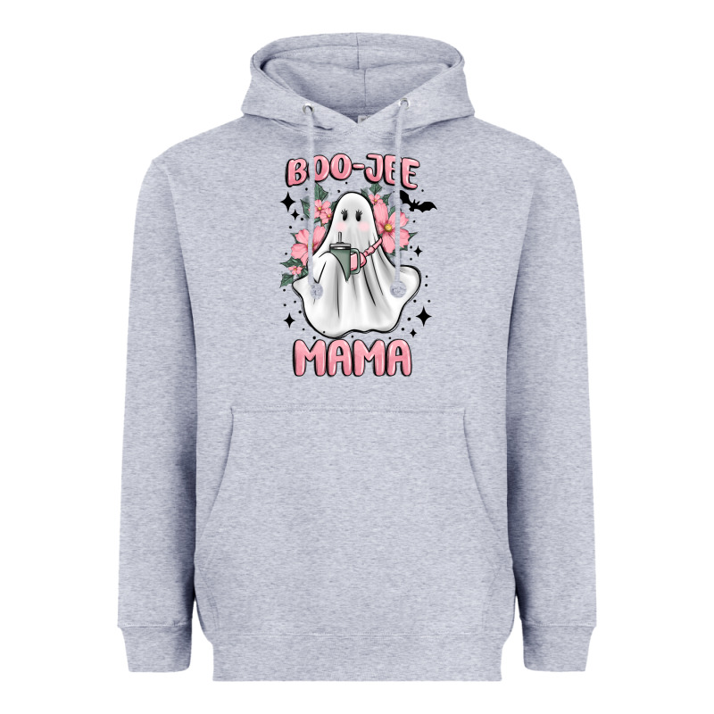 Boo Jee Mama Heavyweight Hoodie by MaliasSmallBusiness | Teevron