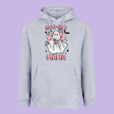 Boo Jee Mama Heavyweight Hoodie Designed By Maliassmallbusiness