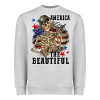 America The Beautiful 4th Of July Heavyweight Sweatshirt | Teevron