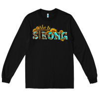 Black she is strong with cross Long Sleeve Tee - AdoDesignShop