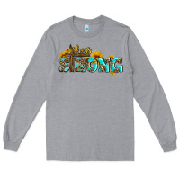 Heather Grey she is strong with cross Long Sleeve Tee - AdoDesignShop