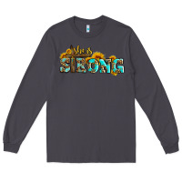 Smoke she is strong with cross Long Sleeve Tee - AdoDesignShop
