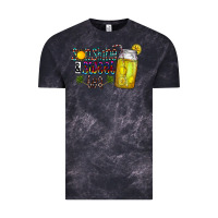 Cloud Black sunshine & sweet tea Vintage Tee - CowhideDigitalArt