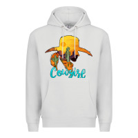 Dove Grey cowgirl western Premium Hoodie - AdoDesignShop