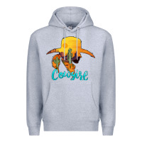 Heather Grey cowgirl western Premium Hoodie - AdoDesignShop