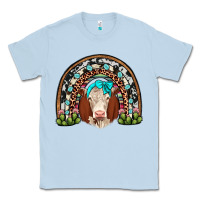 Dusty Blue hereford rainbow Classic Tee - JahusDesignShop