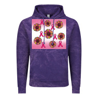 Cloud Purple breast cancer awareness sunflower Vintage Hoodie - RanaPortraitStore