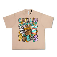 Burro Chillin with my peeps Easter Urban Heavy Tee - OliviaCreatesArt