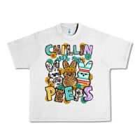 Lunar Rock Chillin with my peeps Easter Urban Heavy Tee - OliviaCreatesArt