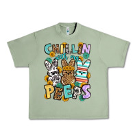 Chillin With My Peeps Easter Urban Heavy Tee | Teevron