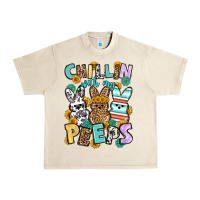 Sandshell Chillin with my peeps Easter Urban Heavy Tee - OliviaCreatesArt