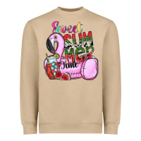 Mushroom sweet summer time Heavyweight Sweatshirt - SublimationCraftShop