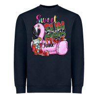 Navy sweet summer time Heavyweight Sweatshirt - SublimationCraftShop