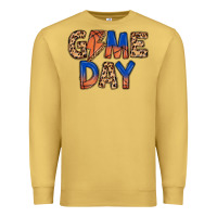 Antique Gold game day basketball Premium Sweatshirt - MaliasSmallBusiness