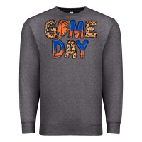 Charcoal Heather game day basketball Premium Sweatshirt - MaliasSmallBusiness