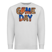 Dove Grey game day basketball Premium Sweatshirt - MaliasSmallBusiness