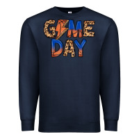 Navy game day basketball Premium Sweatshirt - MaliasSmallBusiness