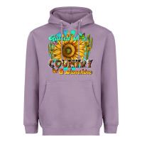 Lavender raised on country  sunshine Heavyweight Hoodie - NancyCooperArtShop