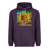 Plum raised on country  sunshine Heavyweight Hoodie - NancyCooperArtShop